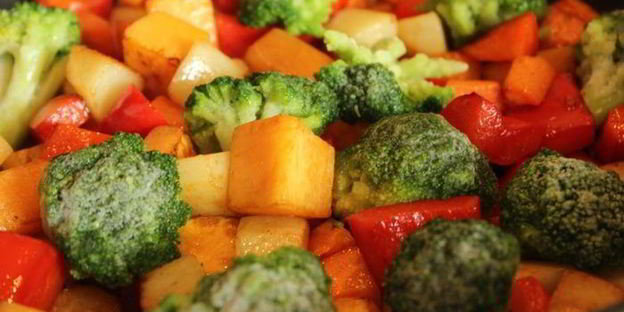 постное овощное рагу в тыкве