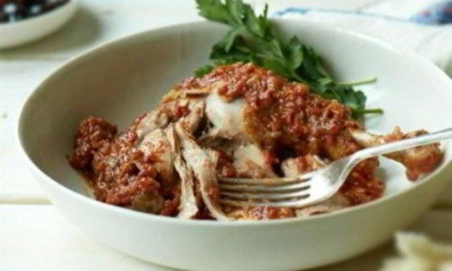 Рецепт пряного куриного рагу капама