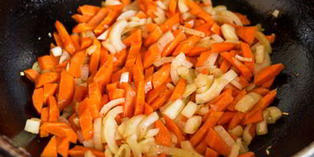 рагу из ассорти куриных потрошков