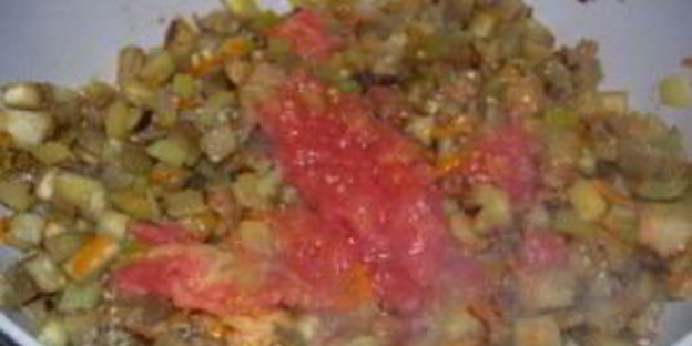 рагу из баклажанов и помидоров