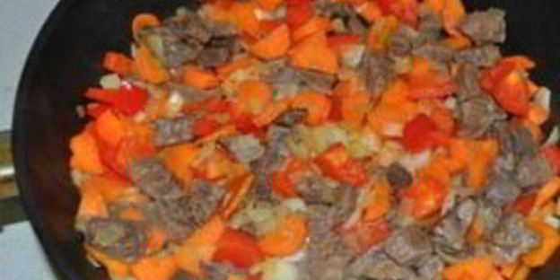рагу из баранины с овощами