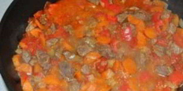 рагу из баранины с овощами