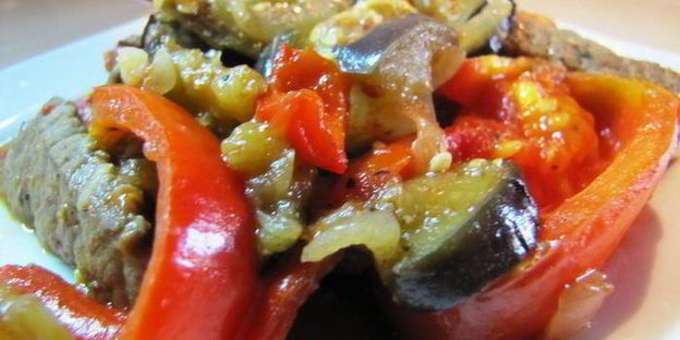 рагу, из говядины с овощами