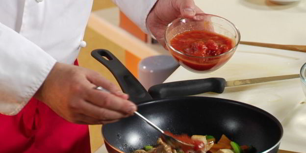 рагу из индейки с перцем