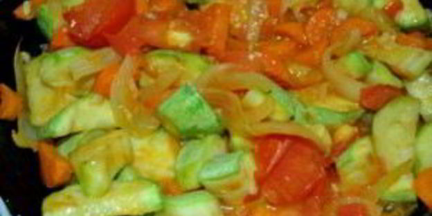 рагу из кабачков и помидоров