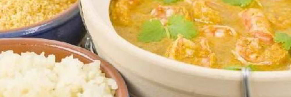 Рагу из креветок