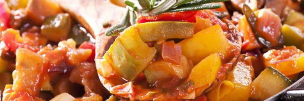 Рагу из овощей с курицей