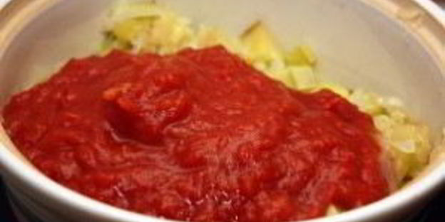 рагу из патиссонов и кабачков