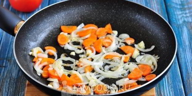 рагу из тыквы с овощами