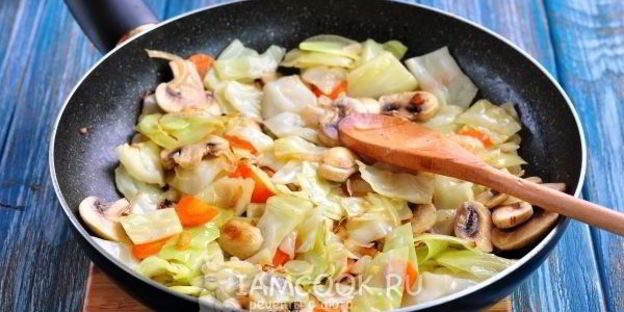 рагу из тыквы с овощами