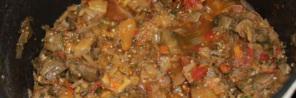 Рагу овощное с зеленью