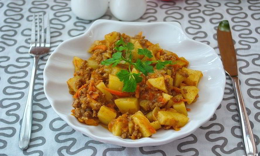 Рецепт рагу с фаршем говядины