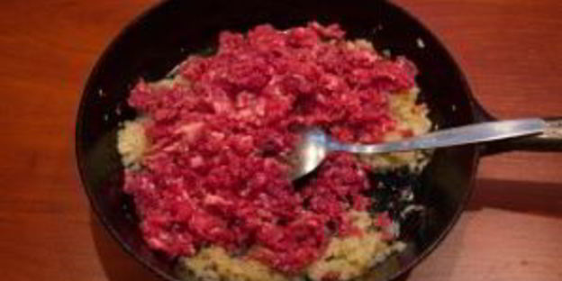 рагу с фаршем говядины