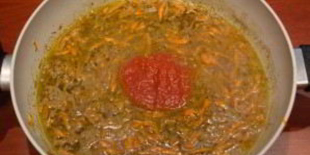 рагу с фаршем говядины