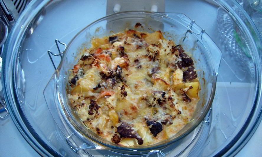 Рецепт рагу в аэрогриле