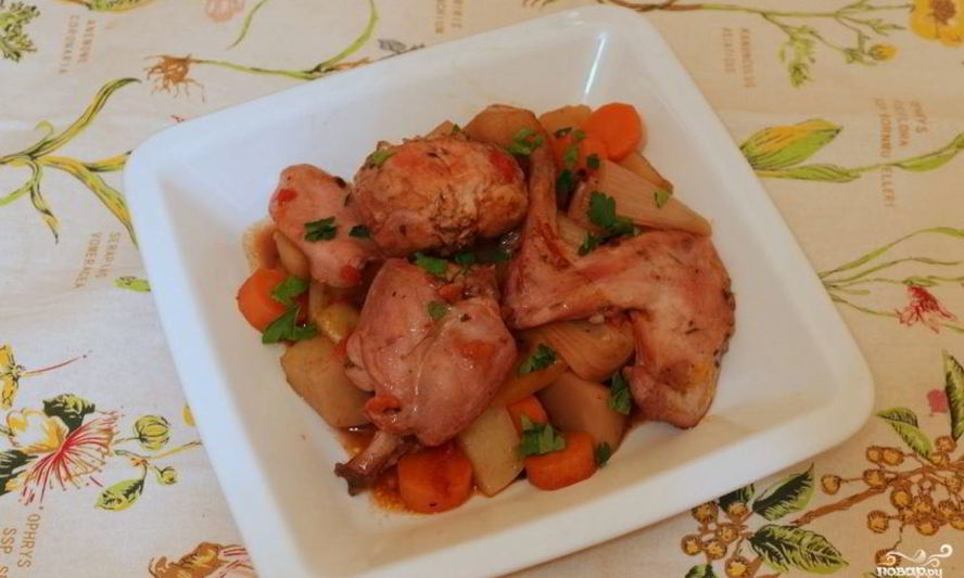 Рецепт рагу в казане