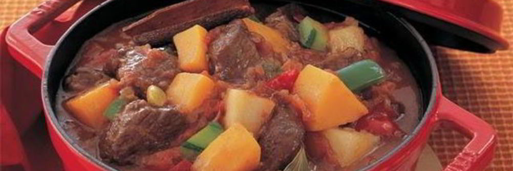 Сочное овощное рагу с мясом