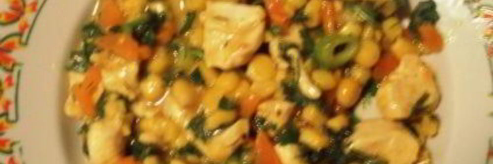 Солнечное куриное рагу