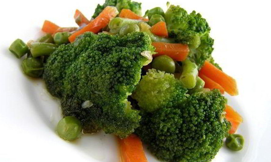 Рецепт зеленого рагу с имбирем и морковью