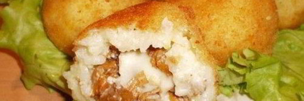 Рисовые Аранчини с начинкой