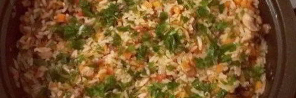 Грибное ризотто с овощами