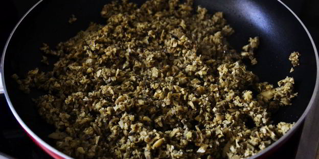 ризотто из бурого риса с овощами