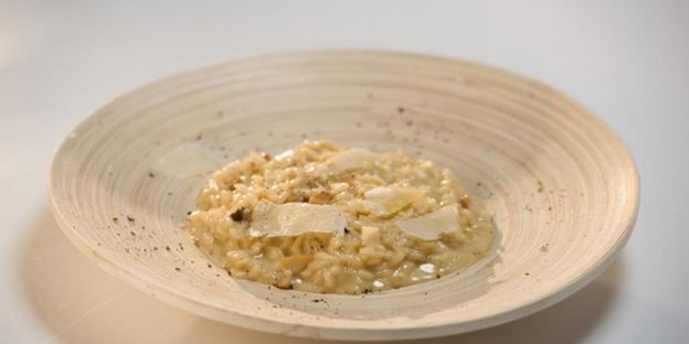 ризотто с белыми грибами