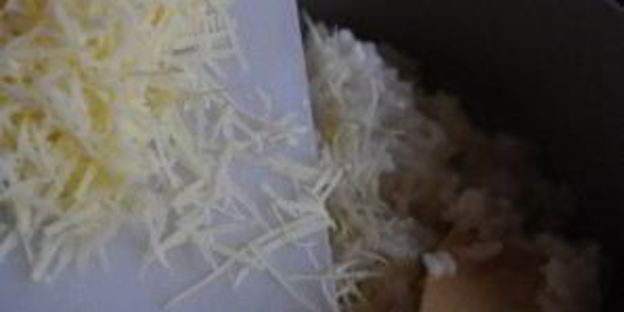 ризотто с грибами и курицей