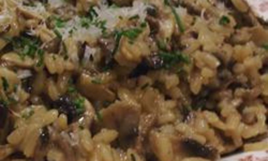 Рецепт ризотто с грибами