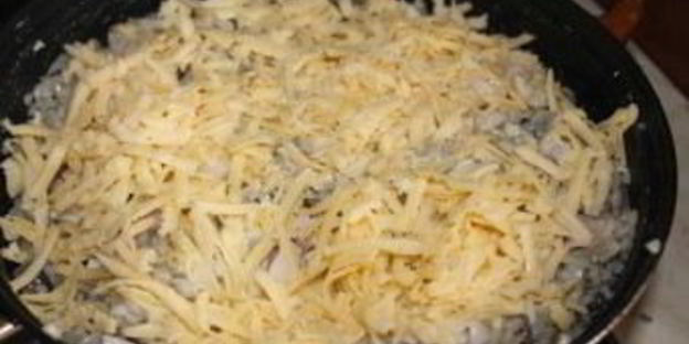 ризотто с кальмарами