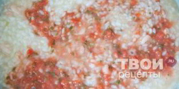 ризотто с креветками