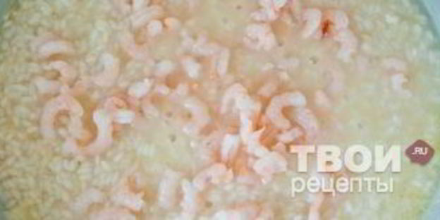 ризотто с креветками