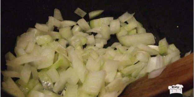 ризотто с куриной печенью