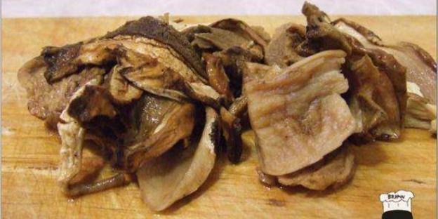 ризотто с куриной печенью