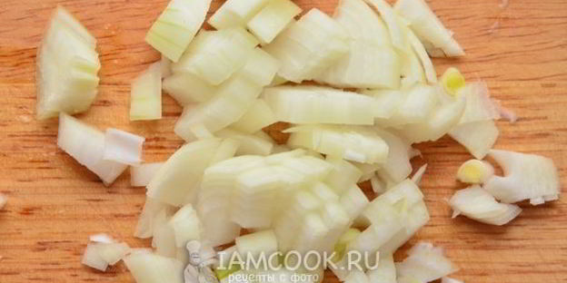 ризотто с курицей и овощами