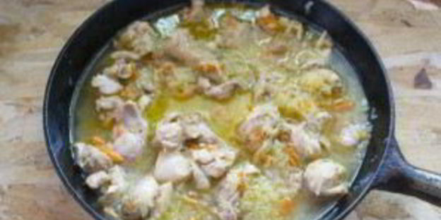 ризотто с курицей