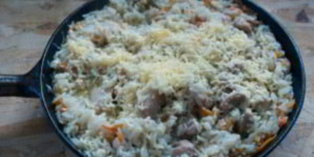 ризотто с курицей