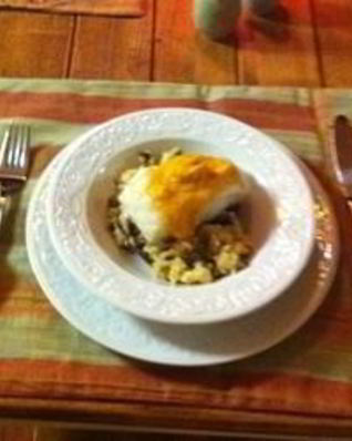 Ризотто с лисичками