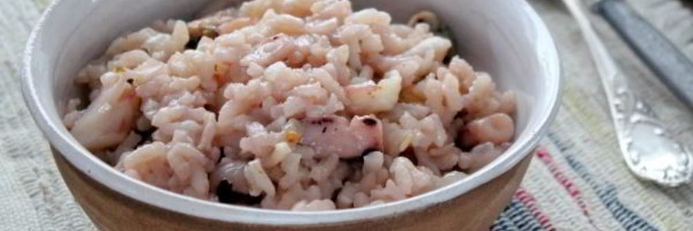 Ризотто с морепродуктами в мультиварке