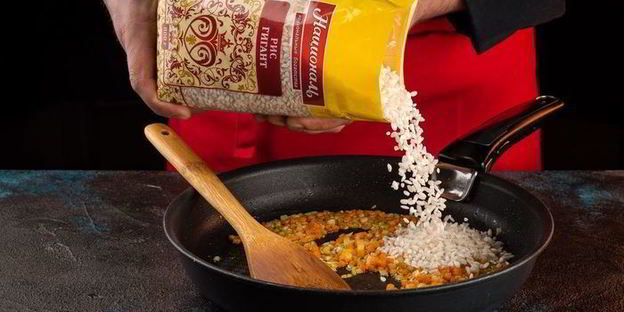 ризотто с морепродуктами