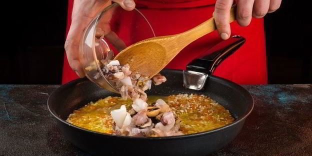 ризотто с морепродуктами