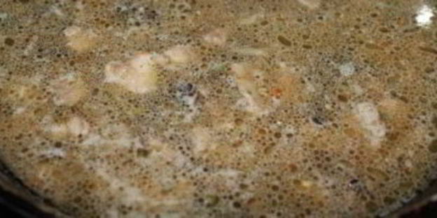 ризотто с мясом