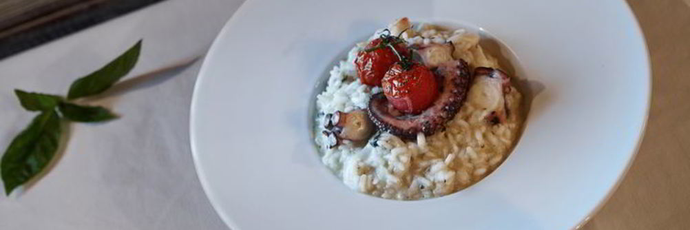 Ризотто с осьминогом