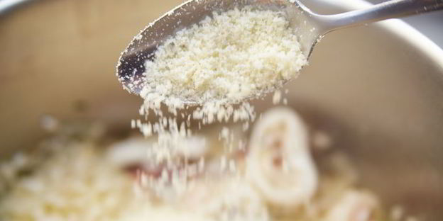 ризотто с осьминогом