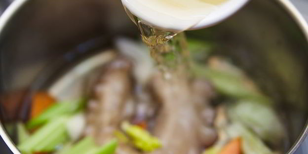 ризотто с осьминогом