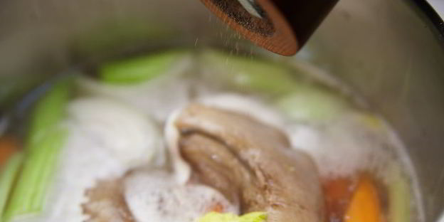 ризотто с осьминогом