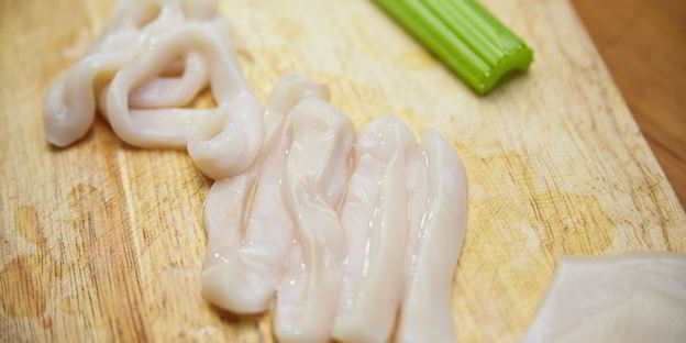 ризотто с осьминогом