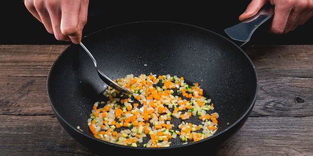 ризотто с овощами