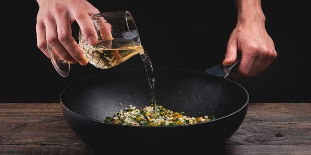 ризотто с овощами