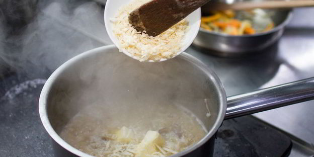 ризотто с уткой